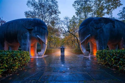 ming xiaoling mausoleum map